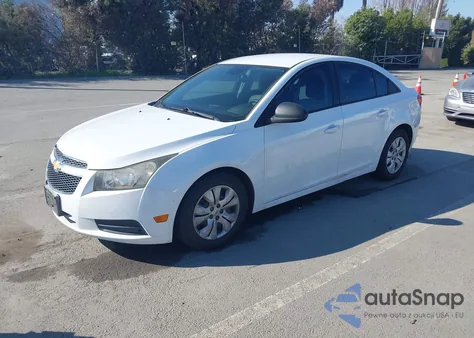 2013 Chevrolet Cruze Ls Auto из США, поврежденный, VIN 1G1PA5SG6D7133239
